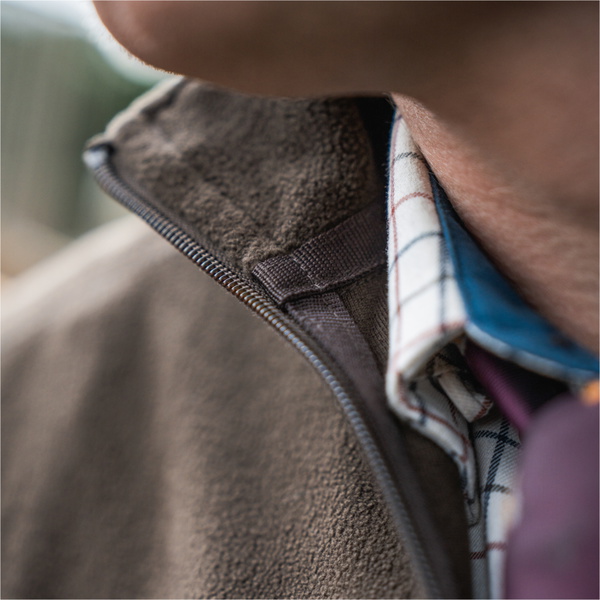 2025 Seeland Homme Benjamin Zip Mi-chemin 4026600300 - Pine Green